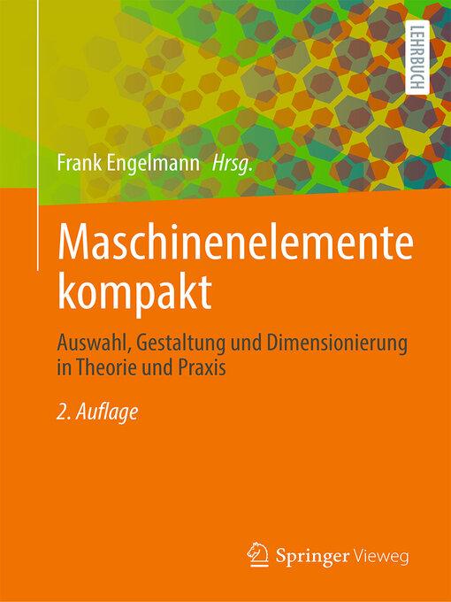 Title details for Maschinenelemente kompakt by Frank Engelmann - Available